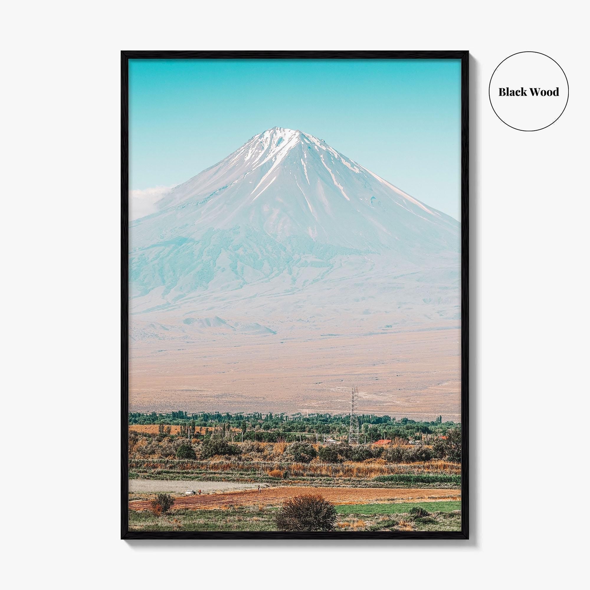 Mount Ararat Armenia Fine Art Photo Print, Yerevan Poster, Mountain Landscape