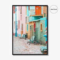 Buenos Aires Fine Art Photo Print, La Boca Caminito, Argentina Poster