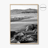 Cambria Black and White Fine Art Photo Print, California Central Coast Rocks Poster