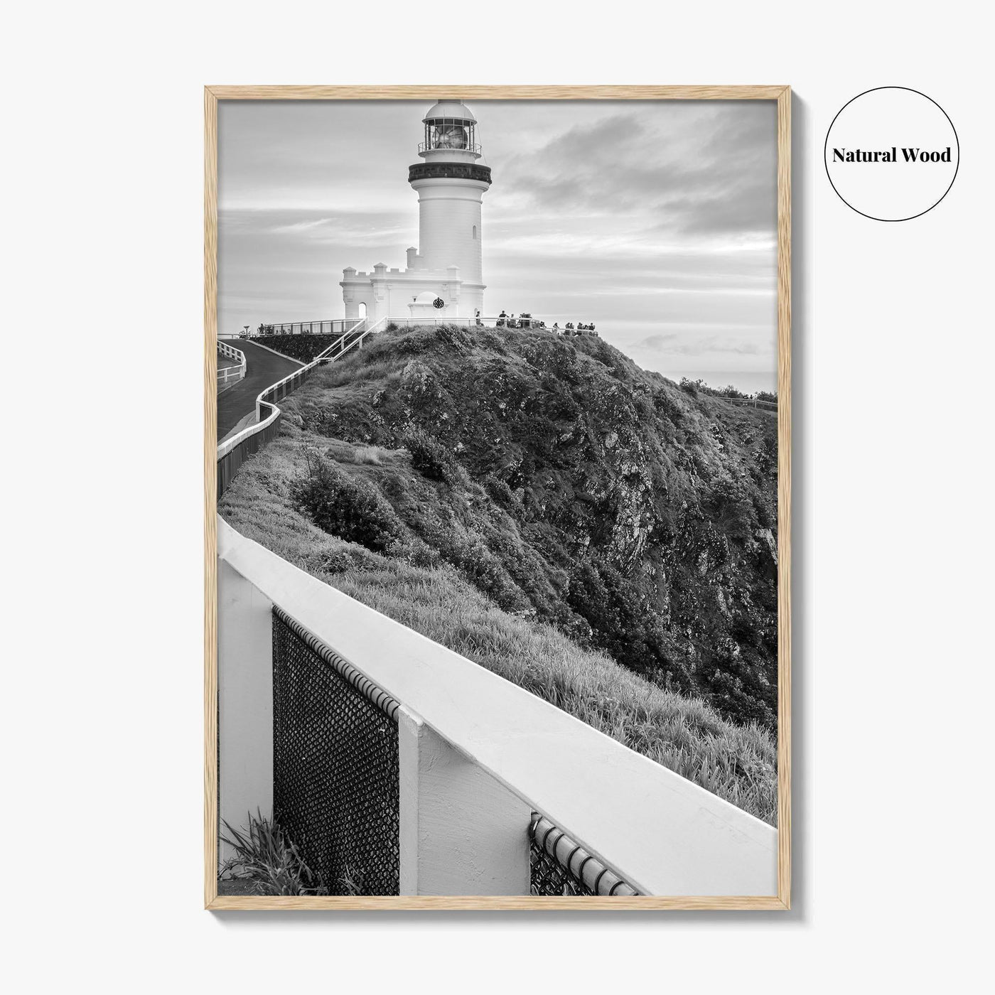 Byron Bay Black and White Fine Art Photo Print, NSW, Australia Wall Decor, Poster