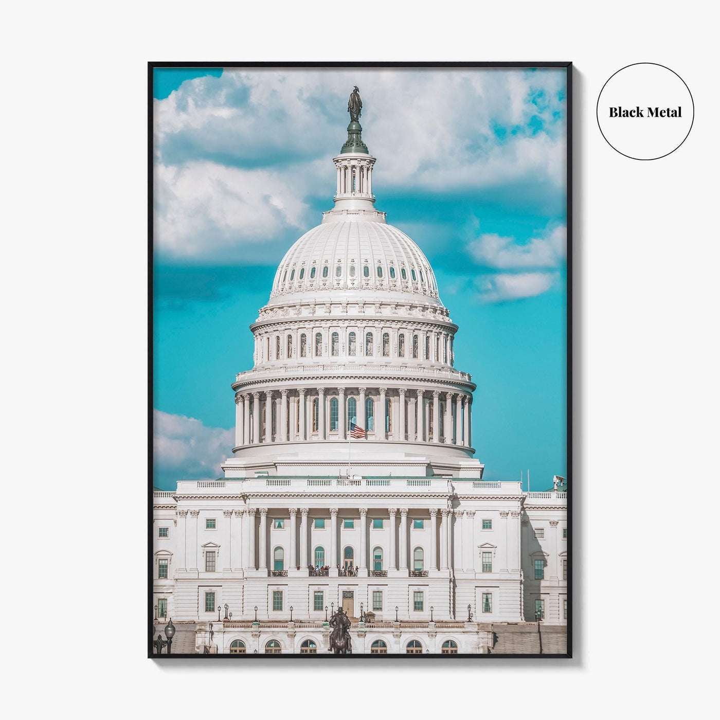 Capitol Hill Fine Art Photo Print, Washington DC, United States Congress Poster