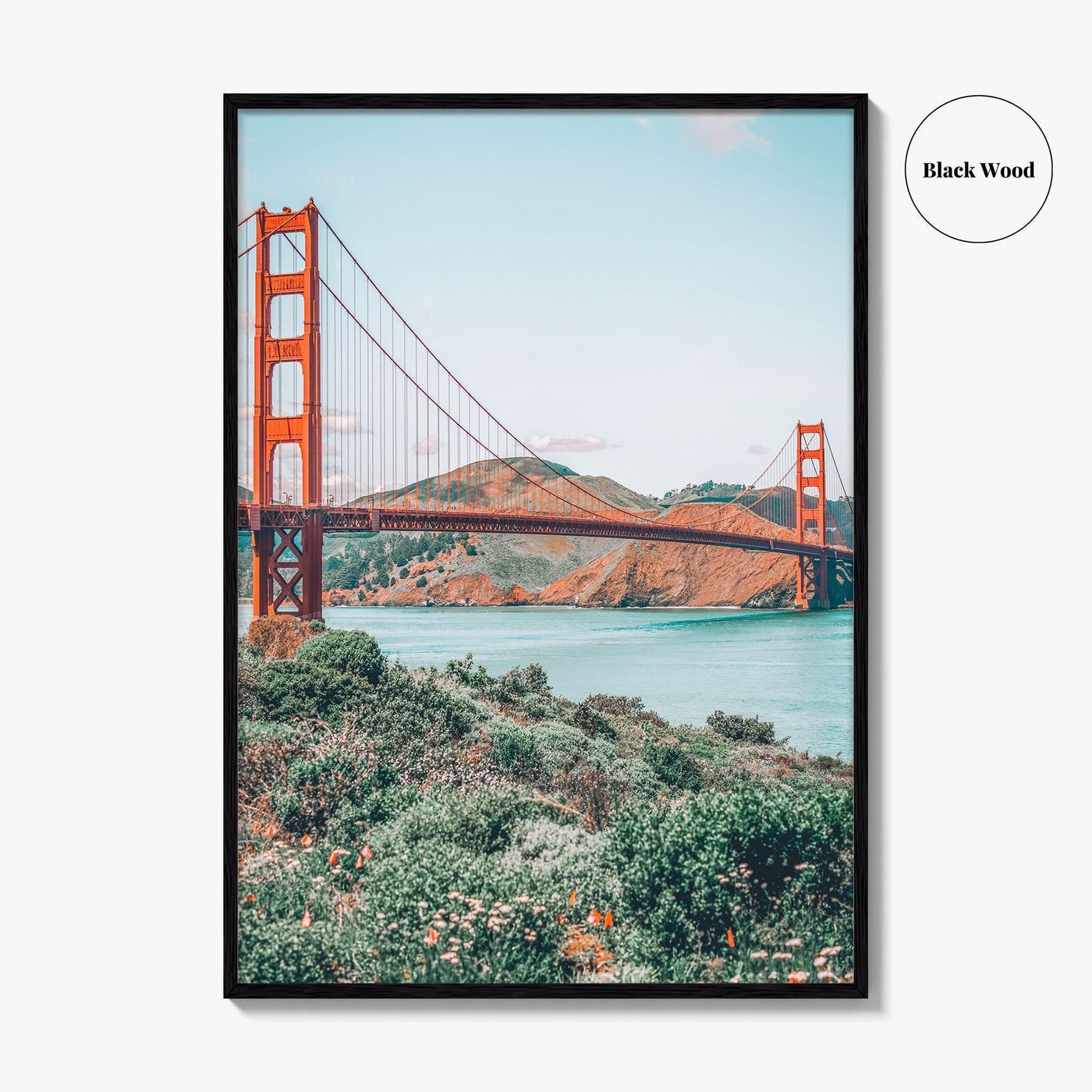 Golden Gate Bridge Fine Art Photo Print, San Francisco, Bay Area, California, USA Poster