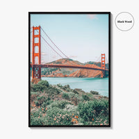 Golden Gate Bridge Fine Art Photo Print, San Francisco, Bay Area, California, USA Poster