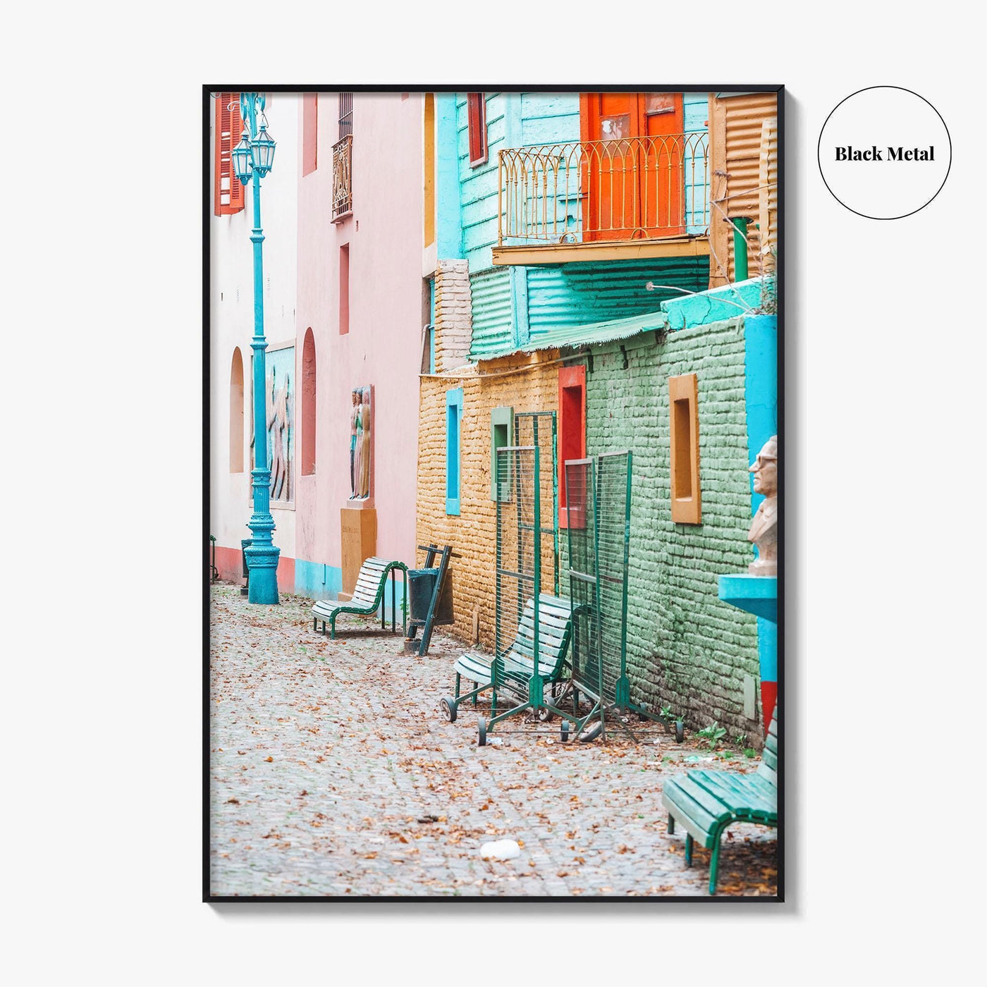 Buenos Aires Fine Art Photo Print, La Boca Caminito, Argentina Poster