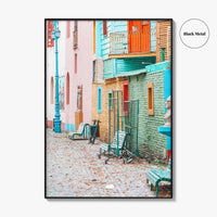 Buenos Aires Fine Art Photo Print, La Boca Caminito, Argentina Poster