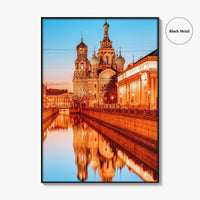 St Petersburg Fine Art Photo Print, Russia, Savior On Spilled Blood, Poster