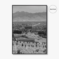 Kabul Black and White Fine Art Photo Print, Afghanistan Wall Poster