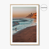 Carlsbad Fine Art Photo Print, California, Coastline Beach Bluff, San Diego, Wall Decor Poster