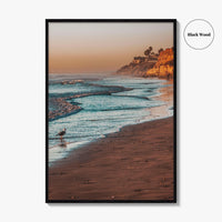 Carlsbad Fine Art Photo Print, California, Coastline Beach Bluff, San Diego, Wall Decor Poster