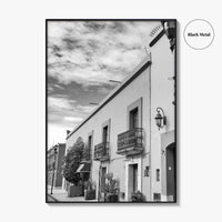 Oaxaca de Juarez Black and White Fine Art Photo Print, Mexico Poster