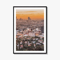West Hollywood Skyline Fine Art Photo Print, Los Angeles, California Wall Decor, USA Poster