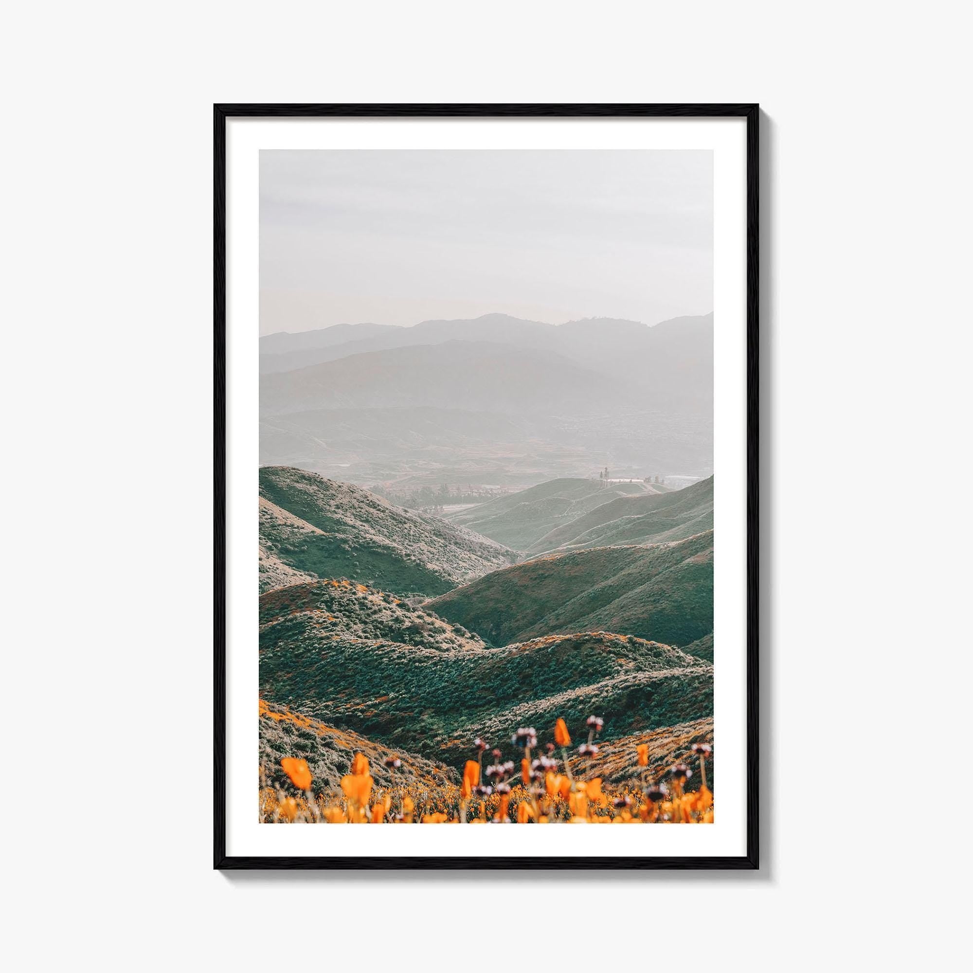 Walker Canyon Fine Art Photo Print, Lake Elsinore California Poster USA