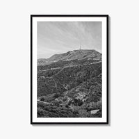 West Hollywood Black and White Fine Art Photo Print, Los Angeles California Poster