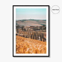 Tuscany Fine Art Photo Print, Agriturismo Baccoleno, Val d'Orcia, Italy Wall Poster