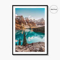 Moraine Lake Fine Art Photo Print, Banff National Park, Canada, Photo Poster