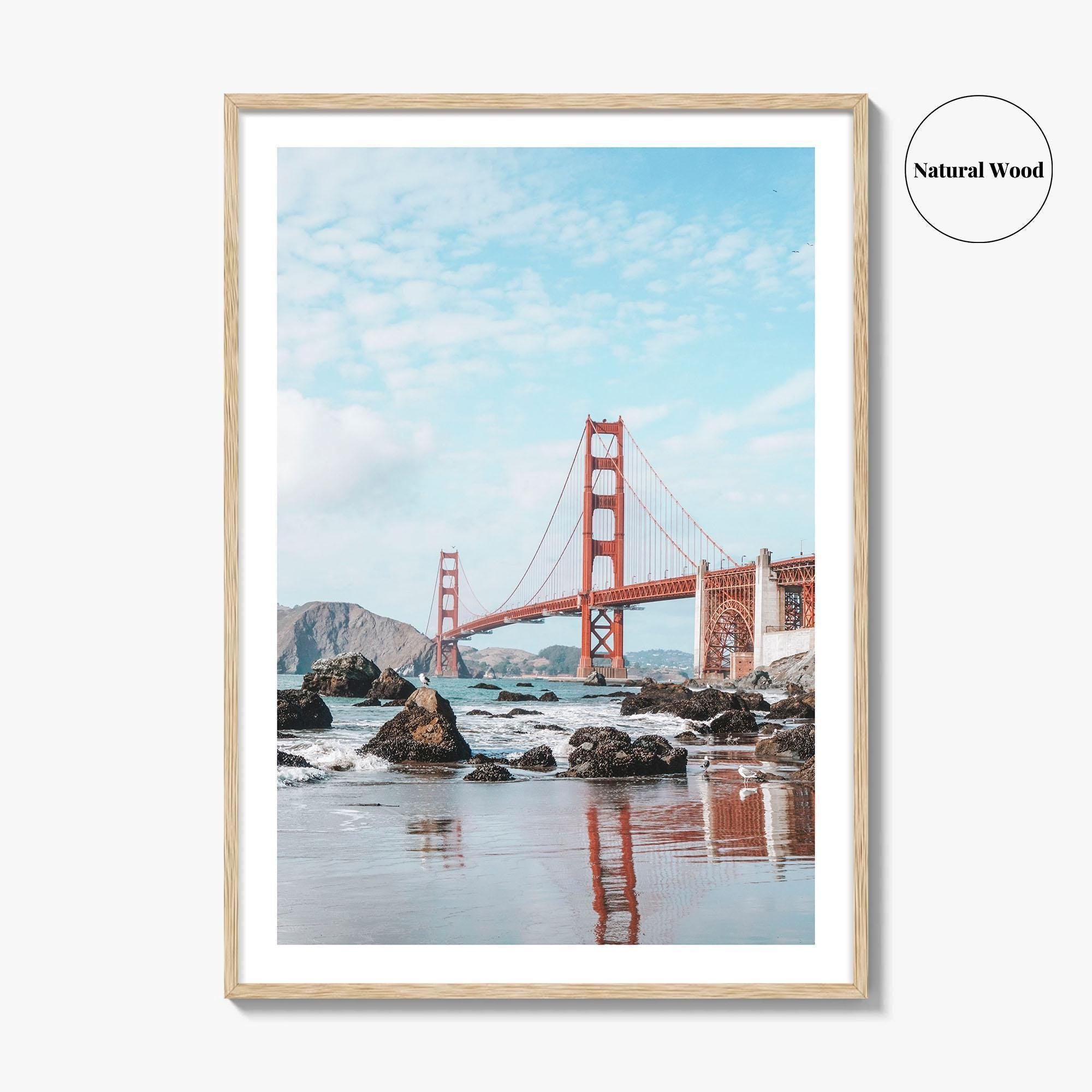 Golden Gate Bridge Fine Art Photo Print, San Francisco California Poster
