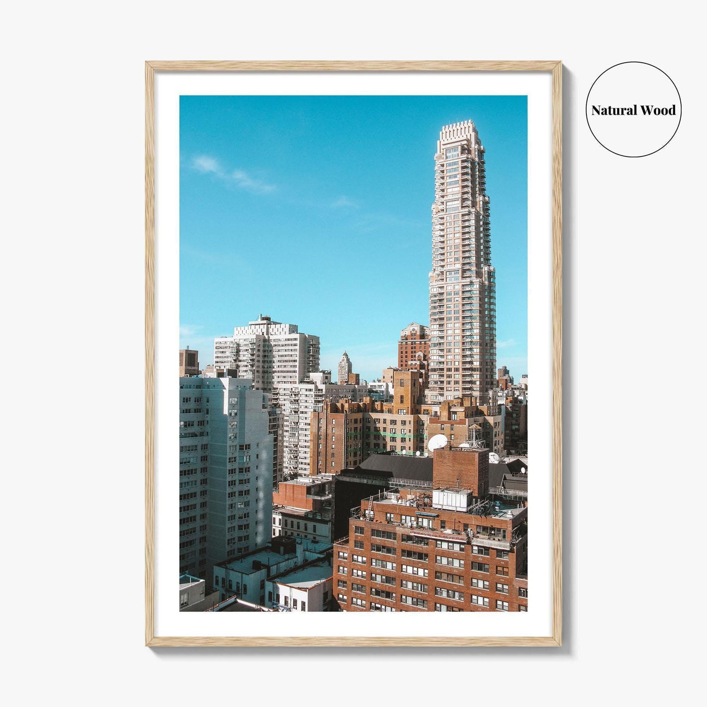 Upper East Side Skyline Fine Art Photo Print, Manhattan, New York City, Wall Poster