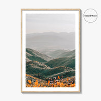 Walker Canyon Fine Art Photo Print, Lake Elsinore California Poster USA