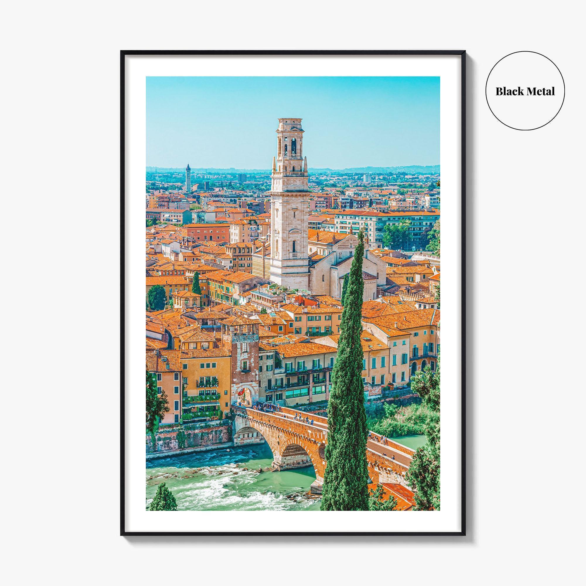 Verona Fine Art Photo Print, Ponte Pietra, Adige River, Veneto Italy, Wall Decor