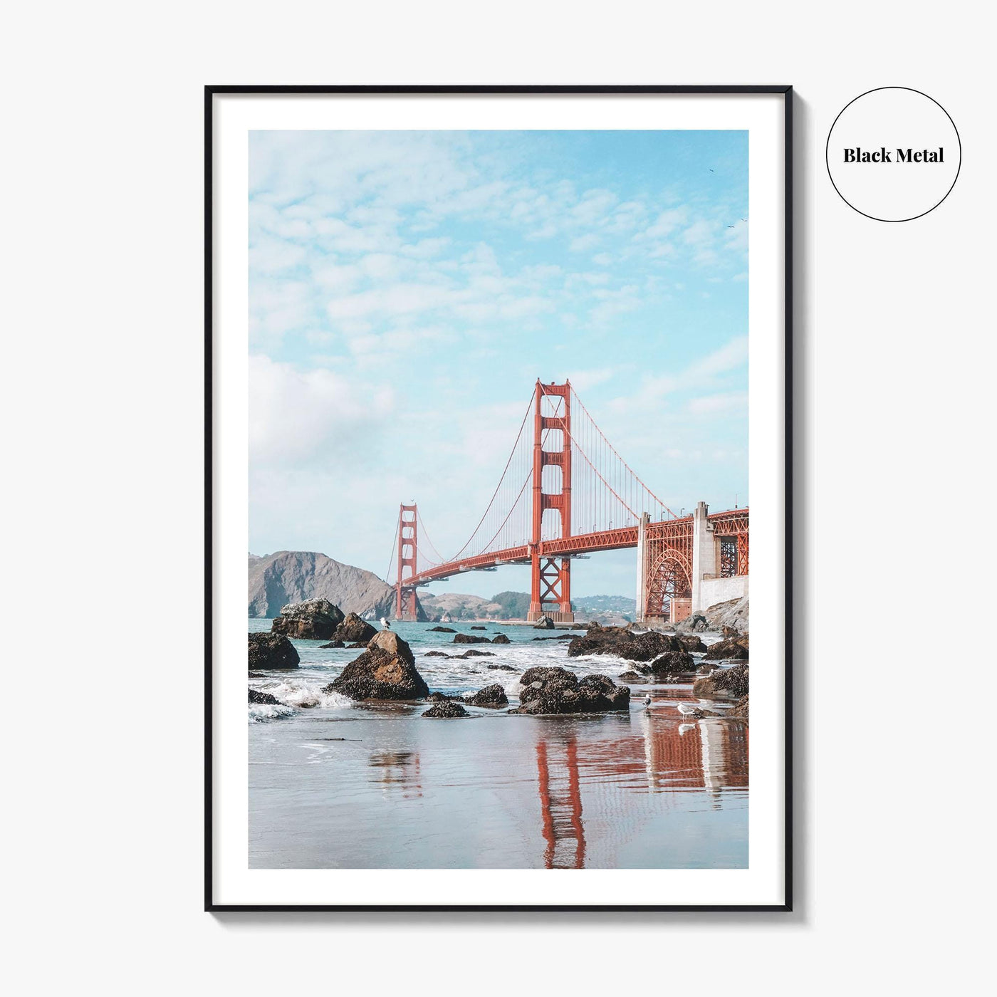 Golden Gate Bridge Fine Art Photo Print, San Francisco California Poster