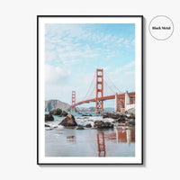 Golden Gate Bridge Fine Art Photo Print, San Francisco California Poster
