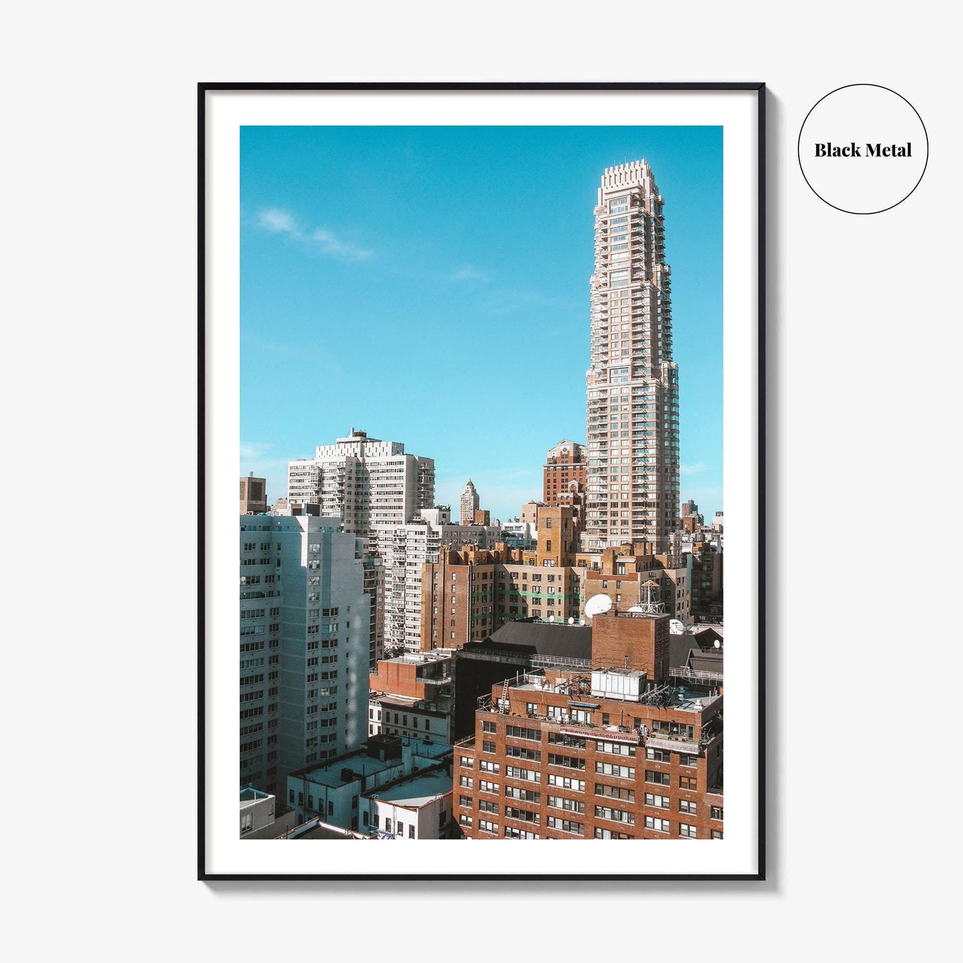 Upper East Side Skyline Fine Art Photo Print, Manhattan, New York City, Wall Poster