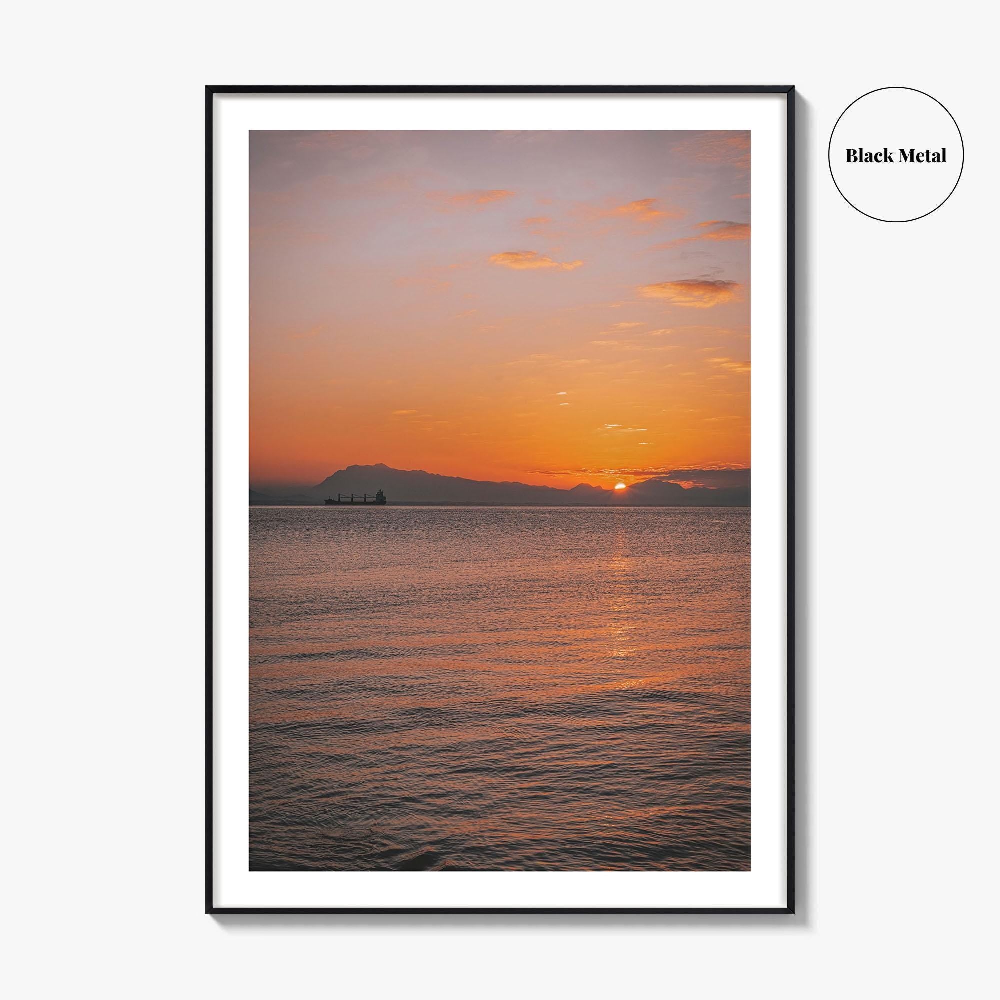 Amalfi Coast Fine Art Photo Print, Cetara, Tyrrhenian Sea, Campania Italy Wall Decor Poster