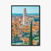 Verona Fine Art Photo Print, Ponte Pietra, Adige River, Veneto Italy, Wall Decor