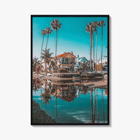 Venice Beach Fine Art Photo Print, Venice Canals, Los Angeles California Wall Poster