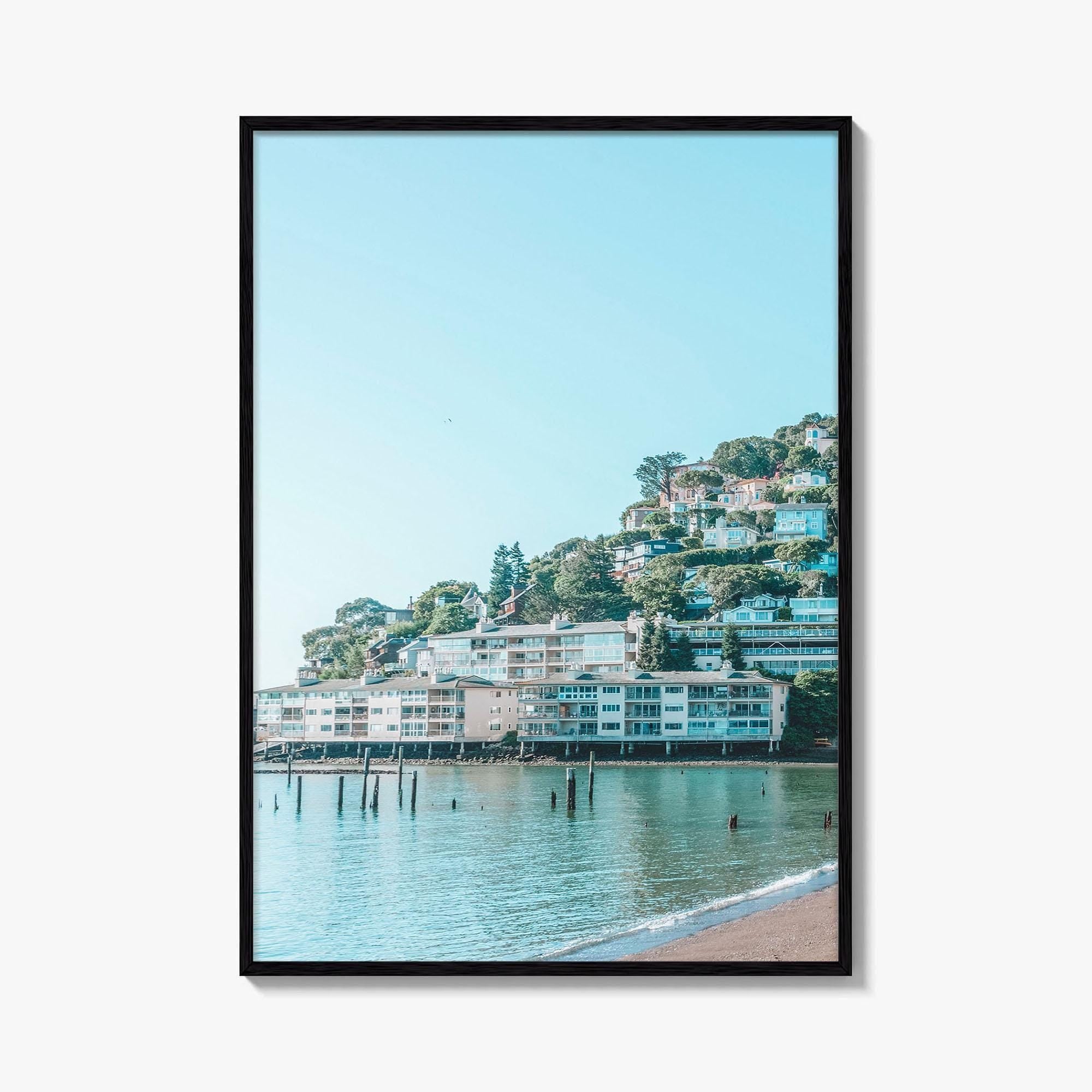 Sausalito Fine Art Photo Print, Pier Wall Poster, San Francisco, California, Bay Area