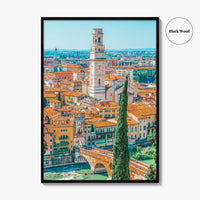 Verona Fine Art Photo Print, Ponte Pietra, Adige River, Veneto Italy, Wall Decor