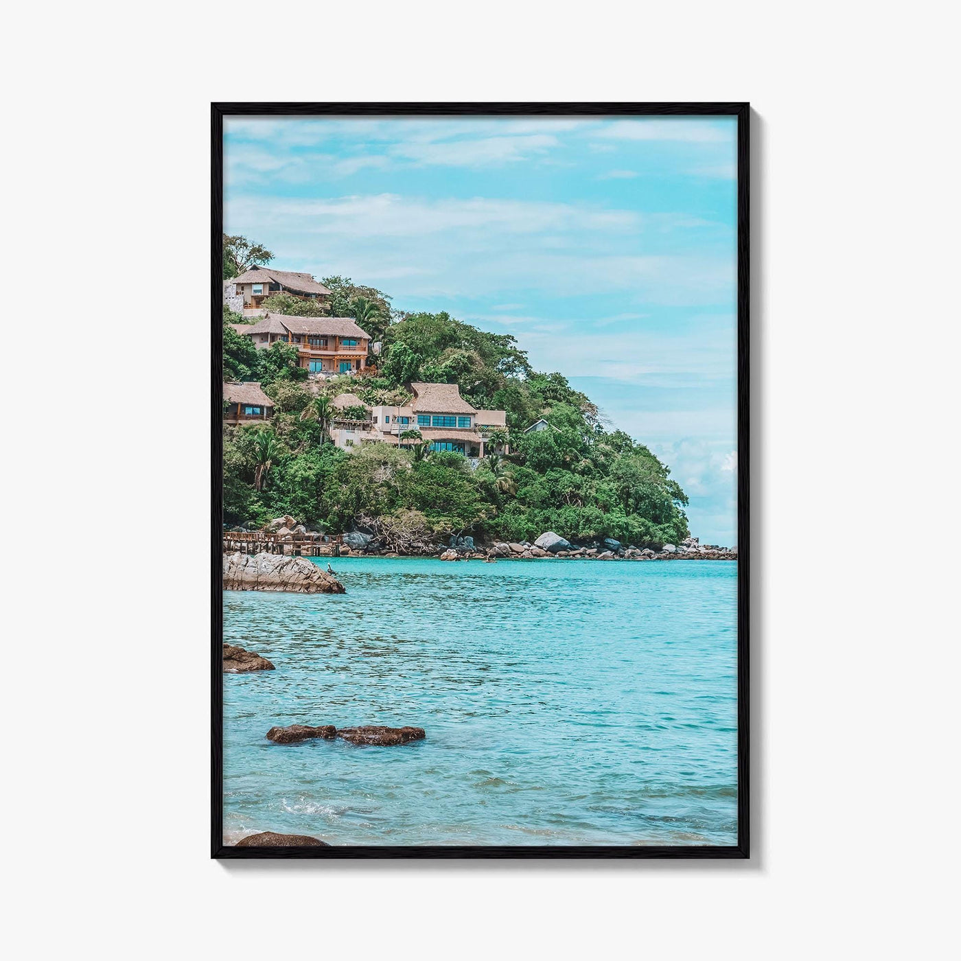 Sayulita Fine Art Photo Print, Playa Los Muertos Beach, Nayarit Mexico Poster