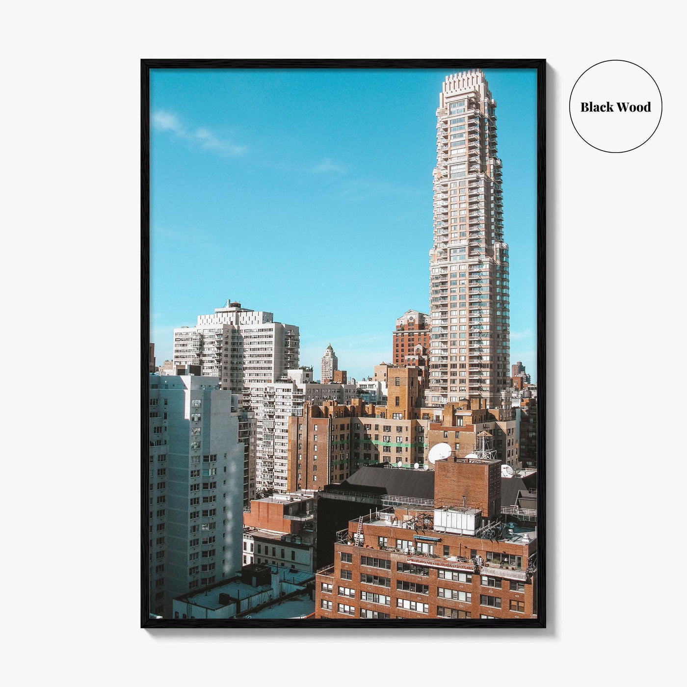 Upper East Side Skyline Fine Art Photo Print, Manhattan, New York City, Wall Poster
