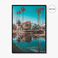 Venice Beach Fine Art Photo Print, Venice Canals, Los Angeles California Wall Poster