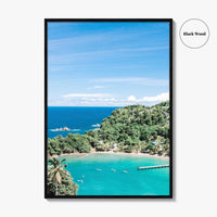 Parlatuvier Bay Fine Art Photo Print, Trinidad and Tobago, Caribbean Wall Decor, Poster