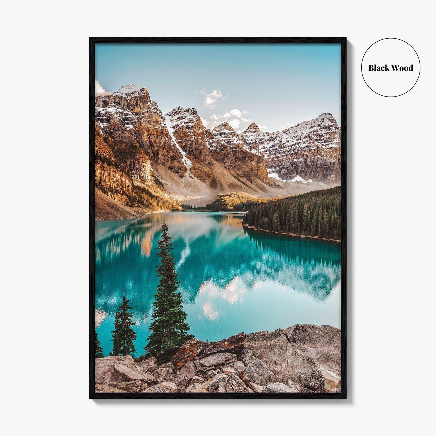 Moraine Lake Fine Art Photo Print, Banff National Park, Canada, Photo Poster