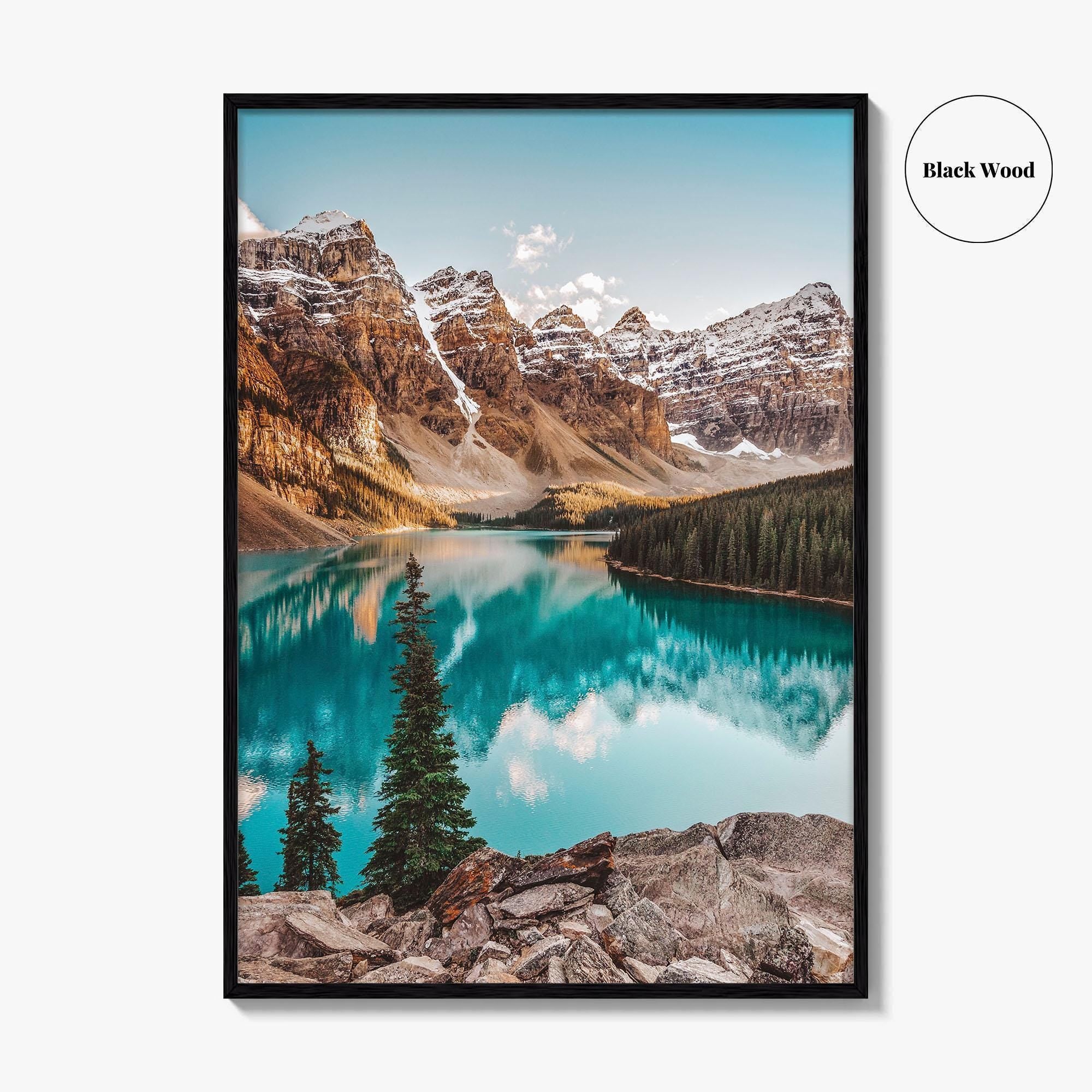 Moraine Lake Fine Art Photo Print, Banff National Park, Canada, Photo Poster