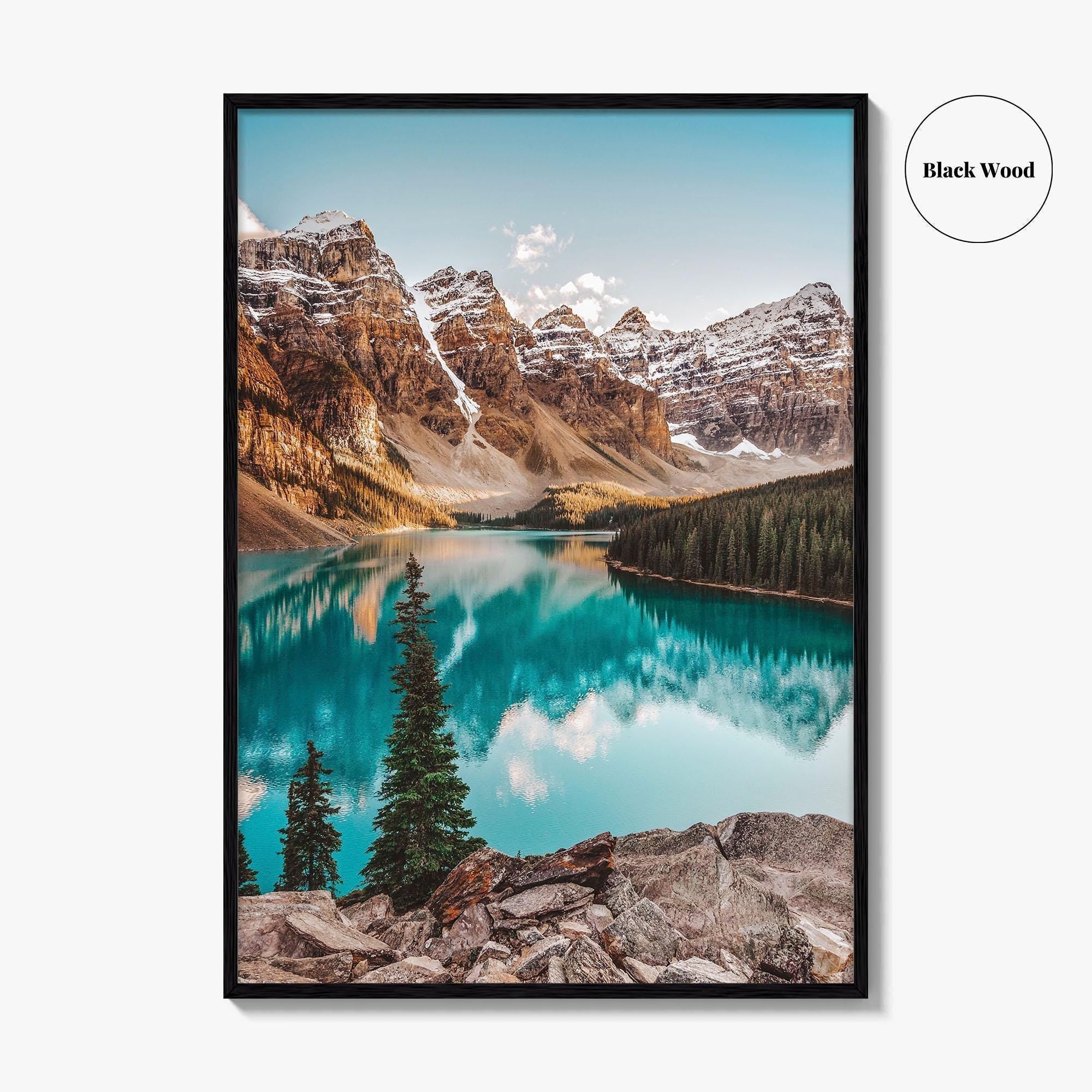 Moraine Lake Fine Art Photo Print, Banff National Park, Canada, Photo Poster
