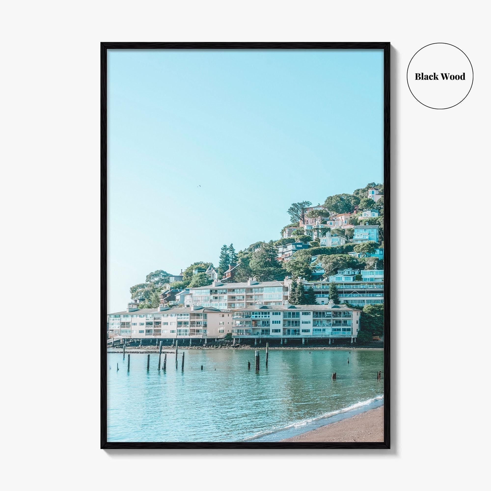 Sausalito Fine Art Photo Print, Pier Wall Poster, San Francisco, California, Bay Area