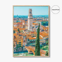 Verona Fine Art Photo Print, Ponte Pietra, Adige River, Veneto Italy, Wall Decor
