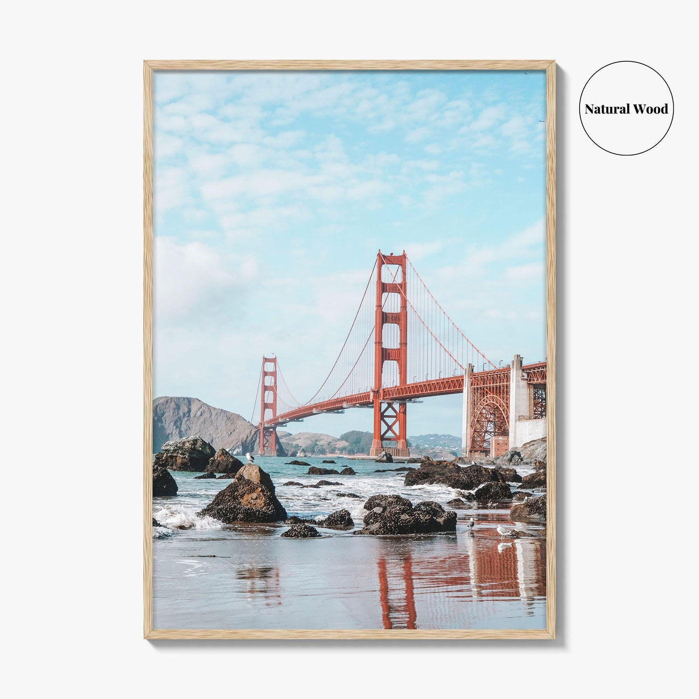 Golden Gate Bridge Fine Art Photo Print, San Francisco California Poster