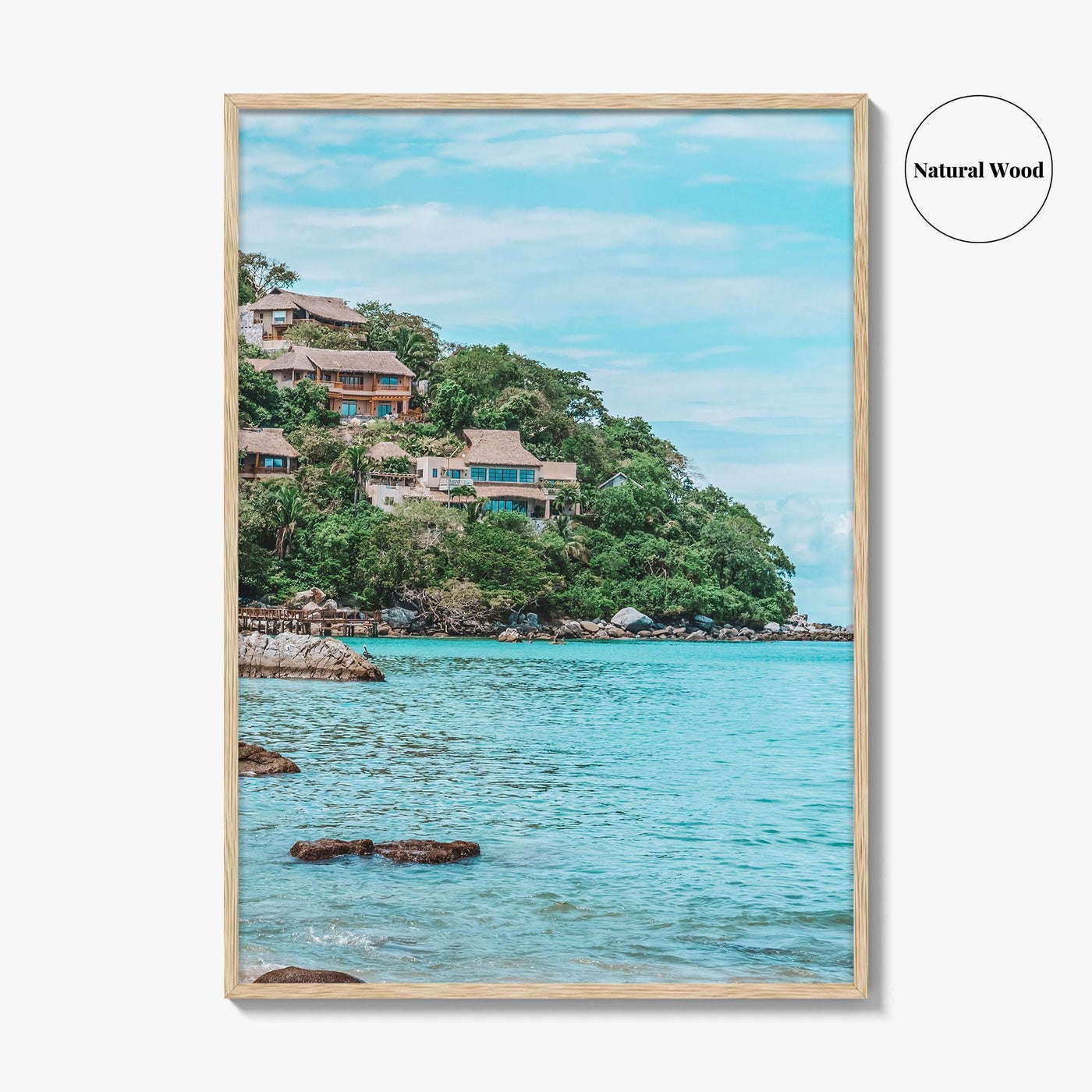 Sayulita Fine Art Photo Print, Playa Los Muertos Beach, Nayarit Mexico Poster