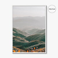 Walker Canyon Fine Art Photo Print, Lake Elsinore California Poster USA
