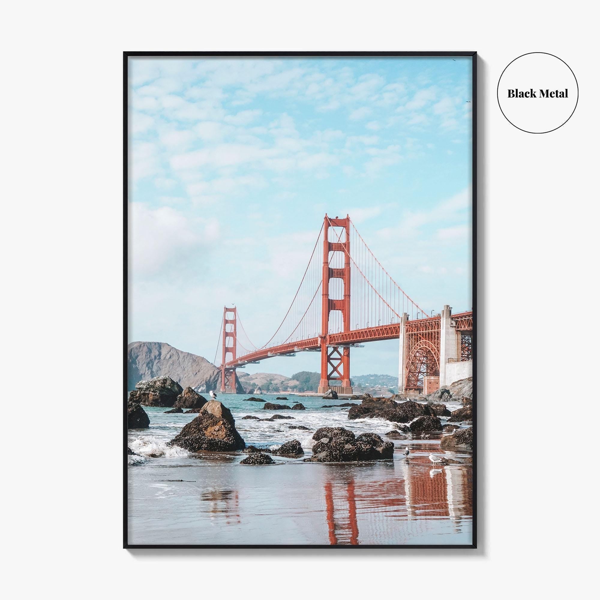 Golden Gate Bridge Fine Art Photo Print, San Francisco California Poster