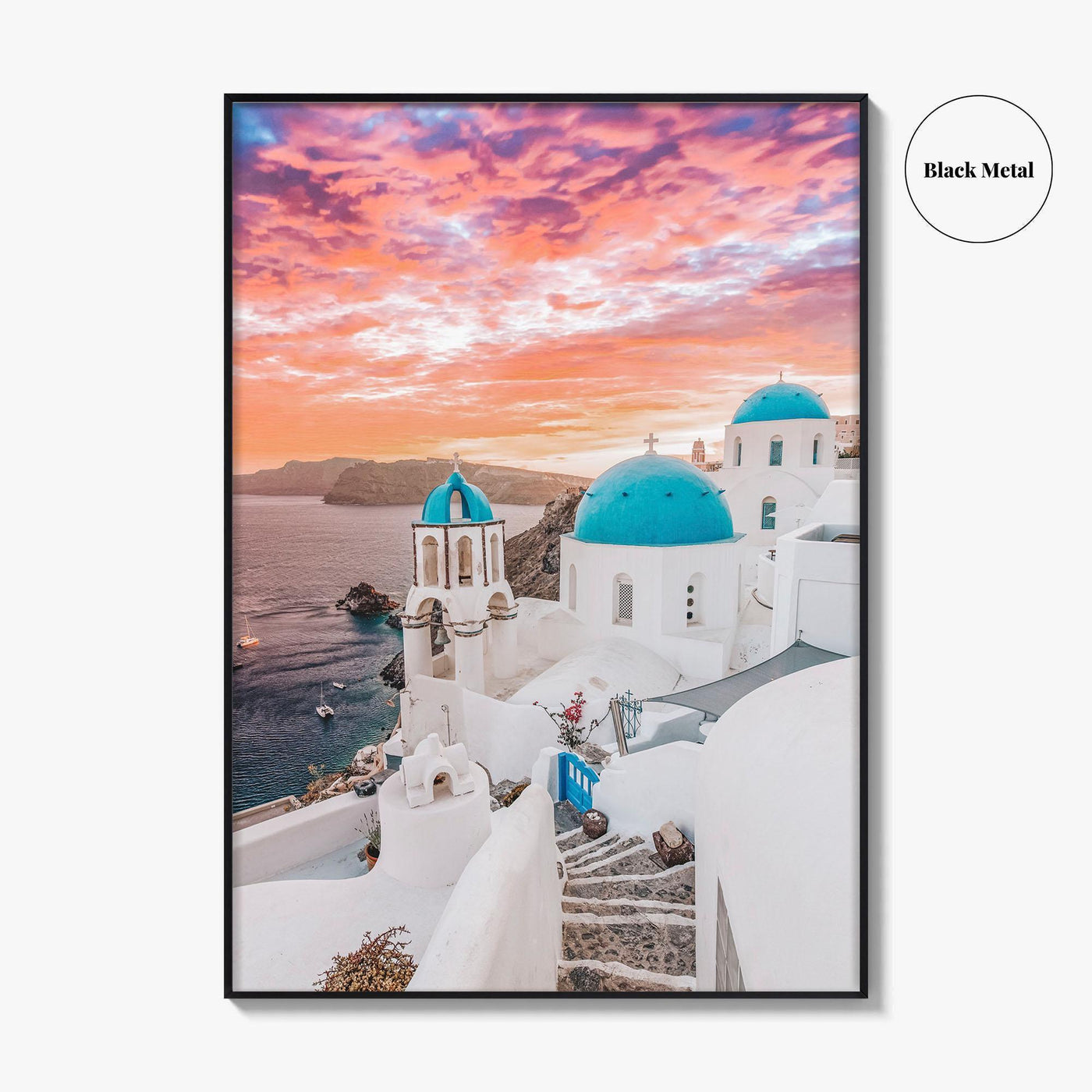 Santorini Fine Art Photo Print, Oia Greece Wall Decor Poster