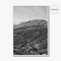 West Hollywood Black and White Fine Art Photo Print, Los Angeles California Poster
