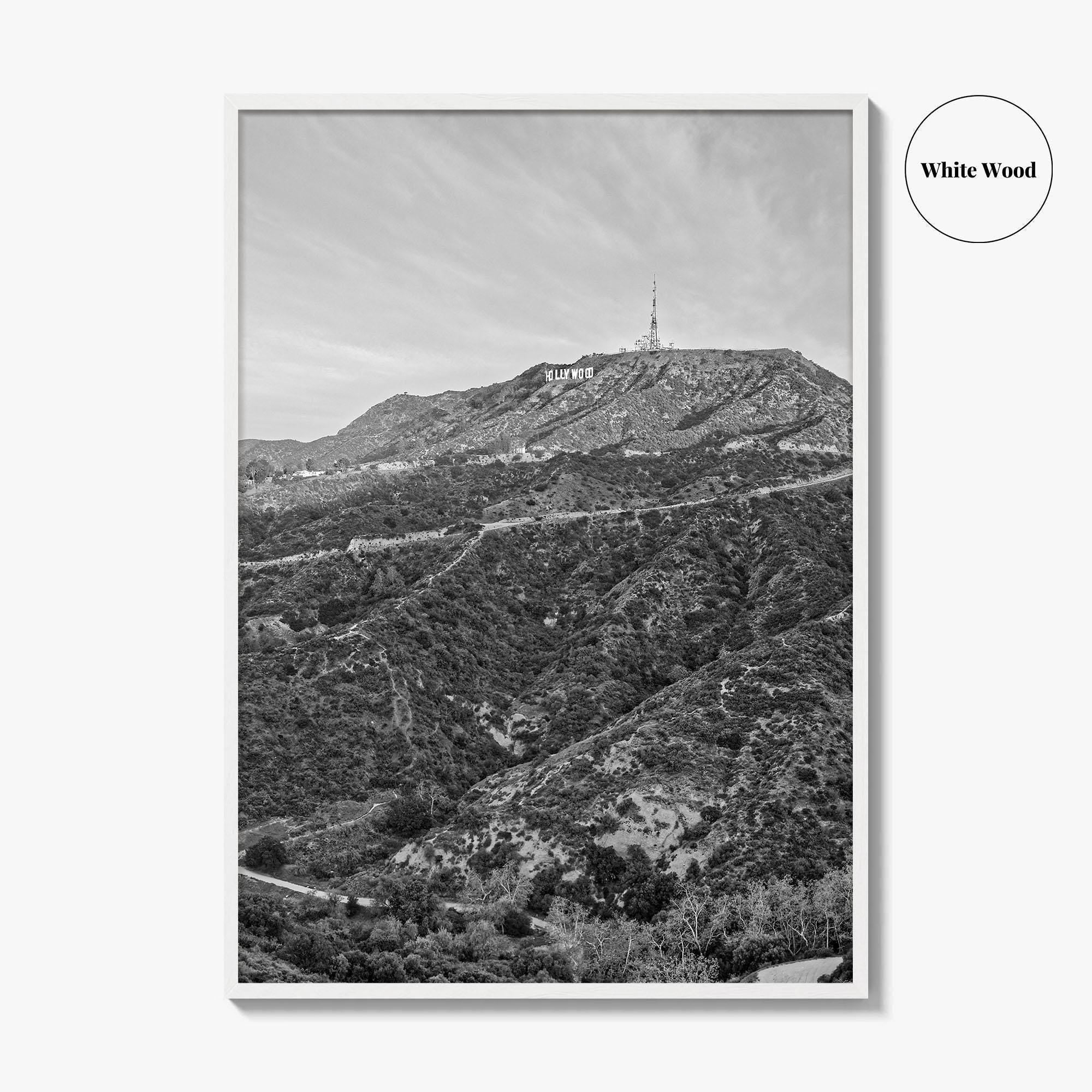 West Hollywood Black and White Fine Art Photo Print, Los Angeles California Poster
