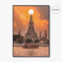 Wat Arun Fine Art Photo Print, Temple of Dawn, Bangkok, Thailand Wall Decor Poster