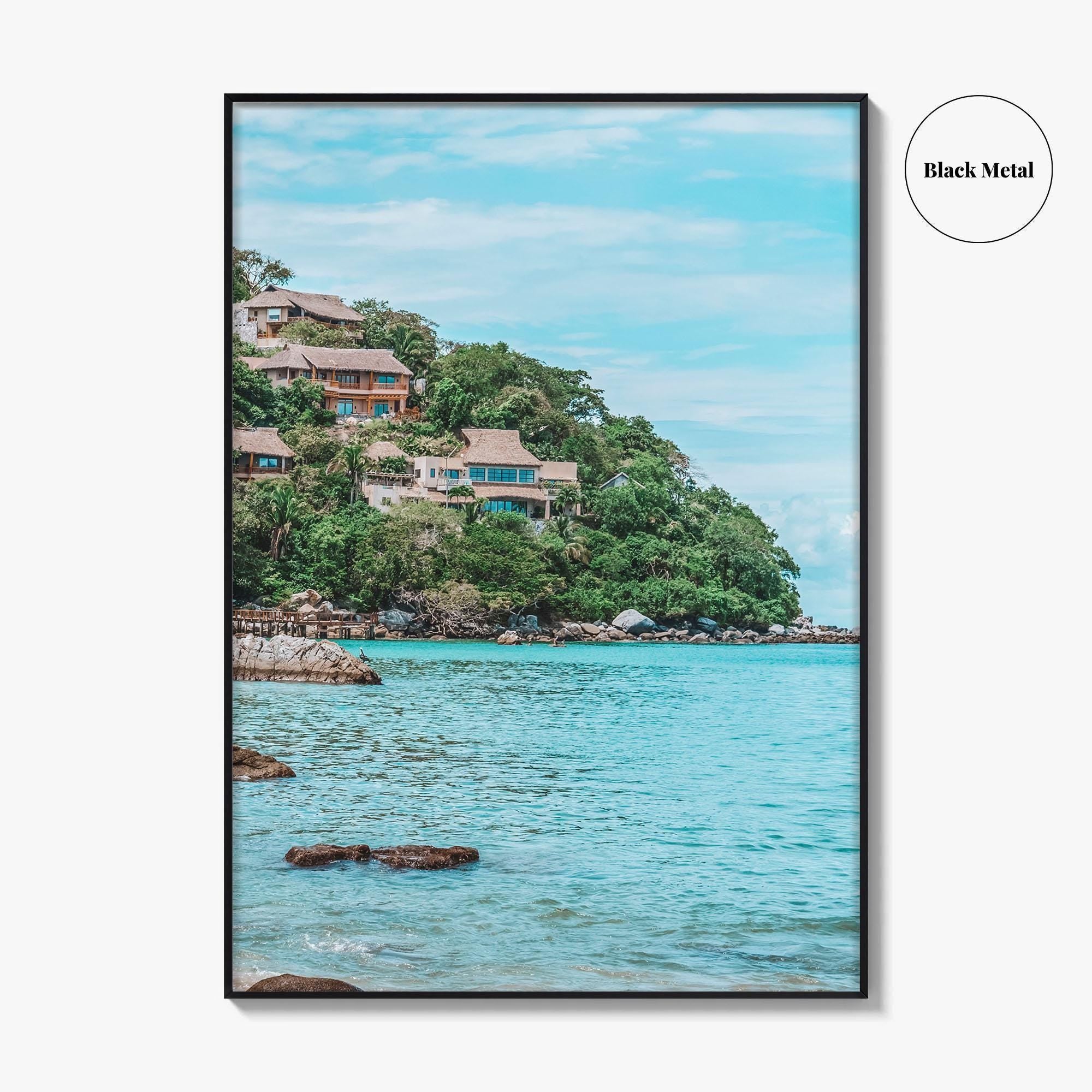 Sayulita Fine Art Photo Print, Playa Los Muertos Beach, Nayarit Mexico Poster
