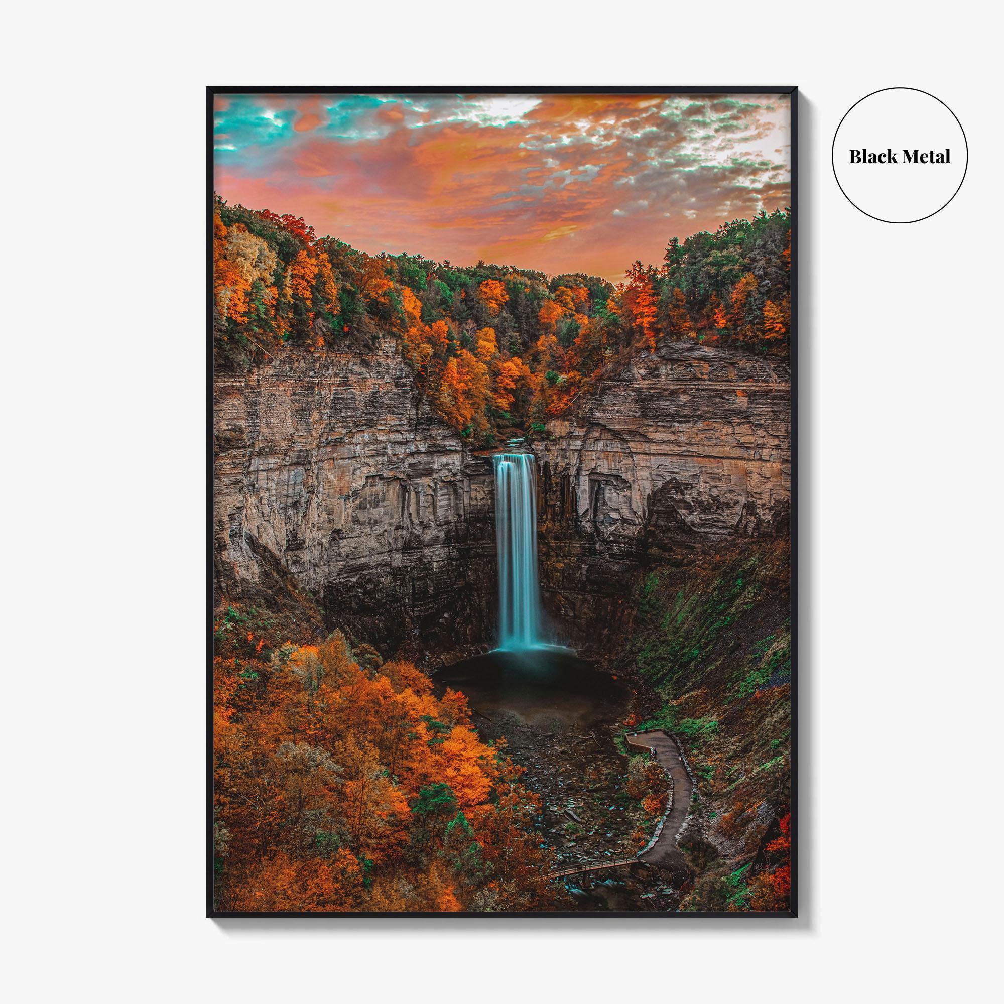 Taughannock Falls Fine Art Photo Print, Ithaca Finger Lakes Upstate New York USA